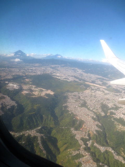 Guatemala City by air.