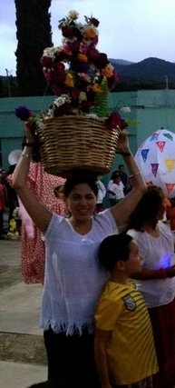 Cara with basket